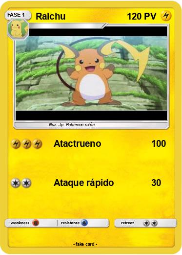 Pokemon Raichu