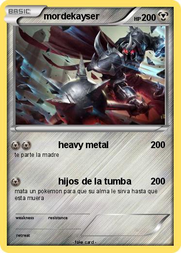 Pokemon mordekayser