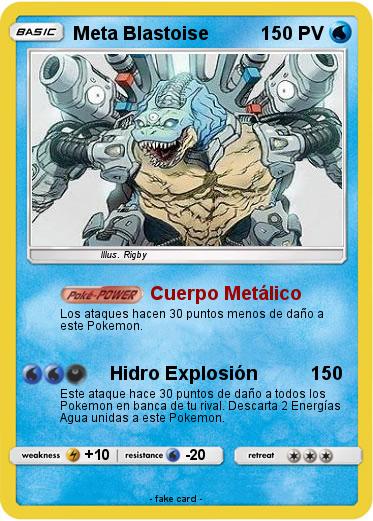 Pokemon Meta Blastoise