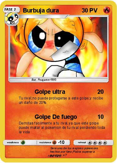 Pokemon Burbuja dura