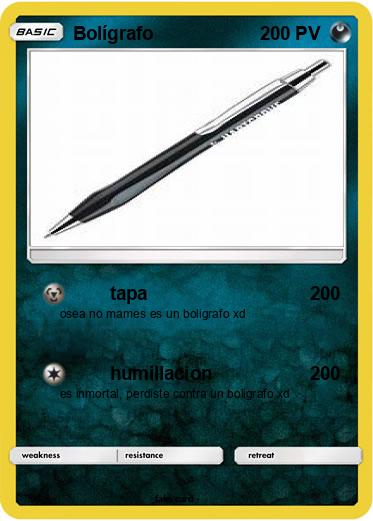 Pokemon Bolígrafo