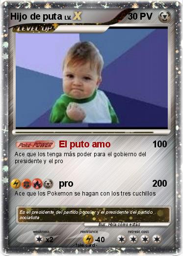 Pokemon Hijo de puta