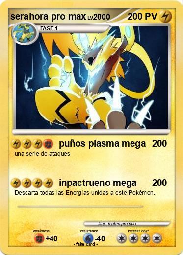 Pokemon serahora pro max
