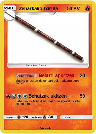 Pokemon Zeharkako txirula