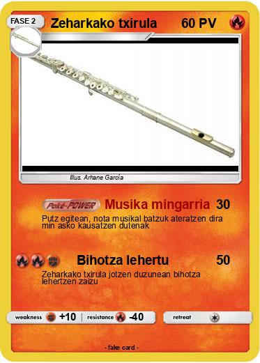 Pokemon Zeharkako txirula