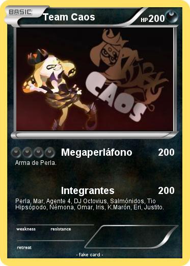 Pokemon Team Caos