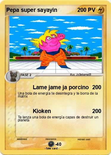 Pokemon Pepa super sayayin