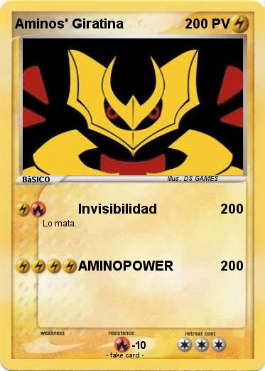 Pokemon Aminos' Giratina