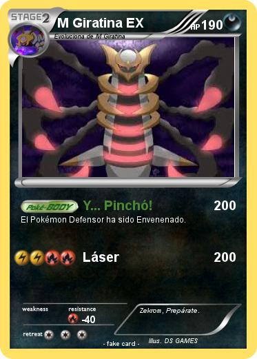 Pokemon M Giratina EX