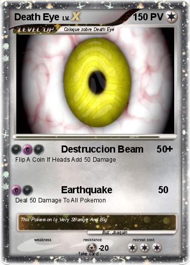 Pokemon Death Eye