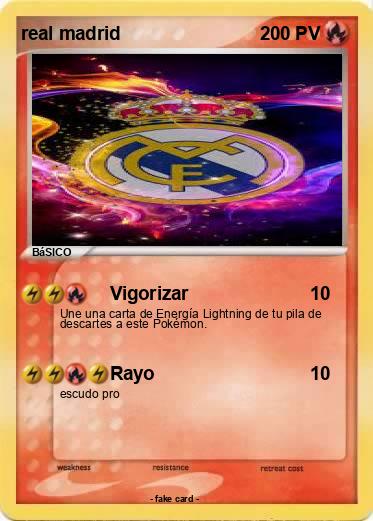 Pokemon real madrid