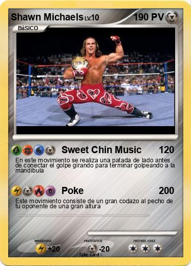 Pokemon Shawn Michaels