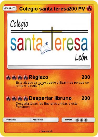 Pokemon Colegio santa teresa