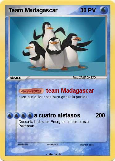 Pokemon Team Madagascar