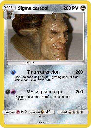 Pokemon Sigma caracol