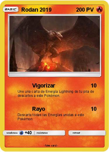 Pokemon Rodan 2019