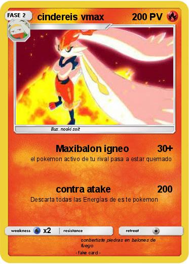 Pokemon cindereis vmax