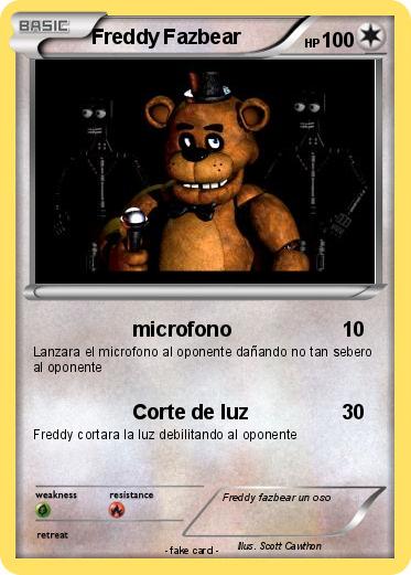 Pokemon Freddy Fazbear