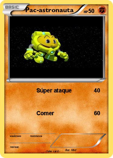 Pokemon Pac-astronauta