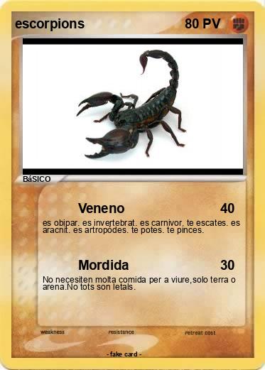 Pokemon escorpions