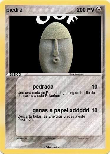 Pokemon piedra