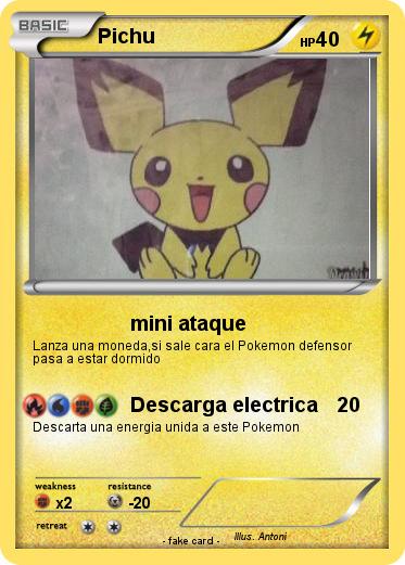 Pokemon Pichu
