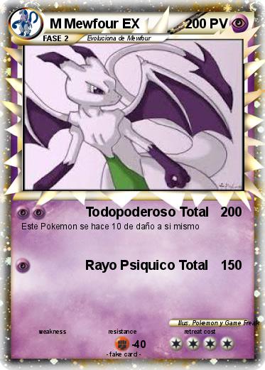 Pokemon M Mewfour EX