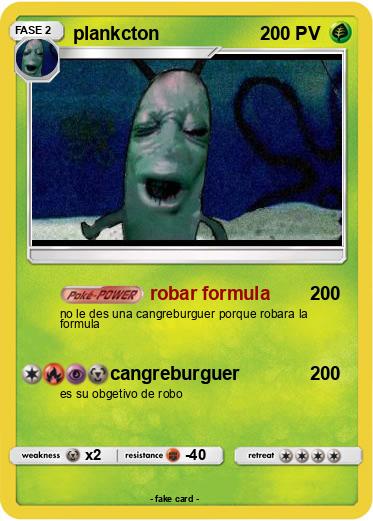 Pokemon plankcton
