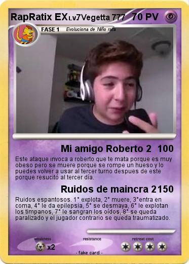 Pokemon RapRatix EX