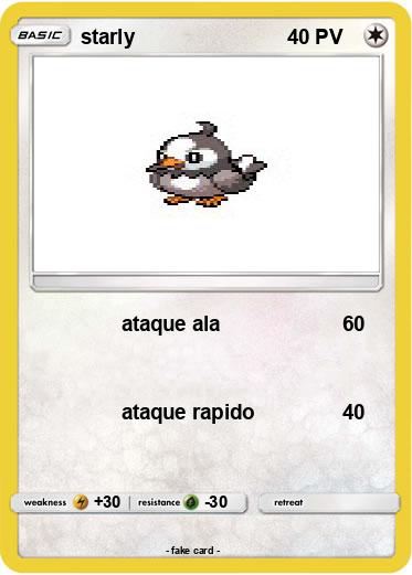 Pokemon starly