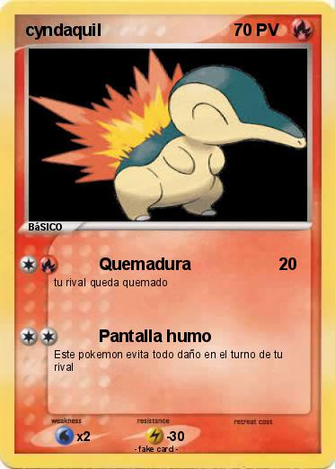 Pokemon cyndaquil