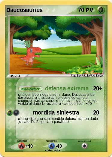 Pokemon Daucosaurius