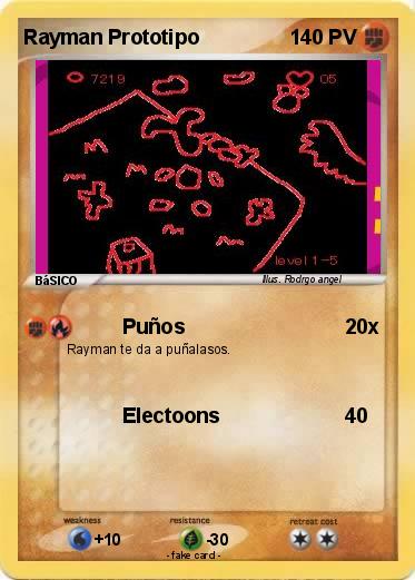 Pokemon Rayman Prototipo