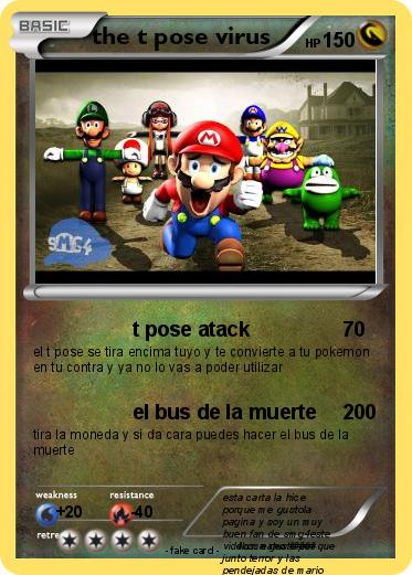 Pokemon the t pose virus