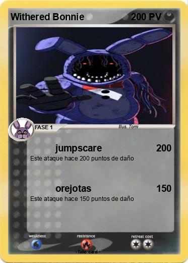 Pokemon Withered Bonnie