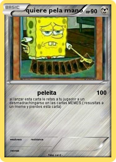 Pokemon quiere pela mano