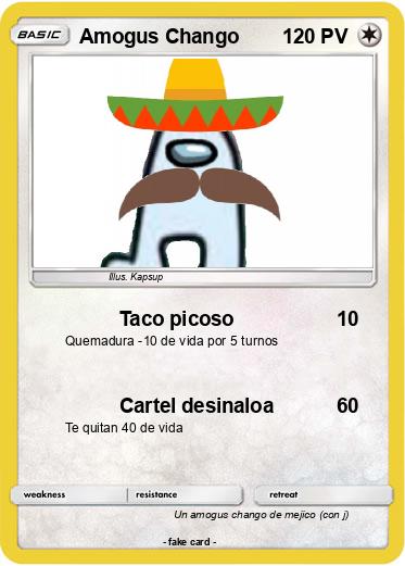 Pokemon Amogus Chango