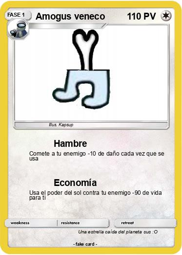 Pokemon Amogus veneco