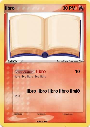 Pokemon libro