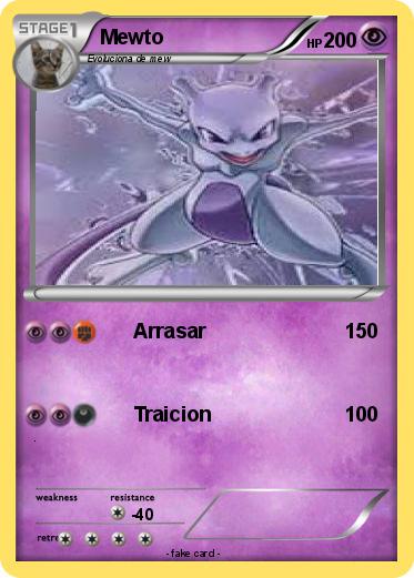 Pokemon Mewto