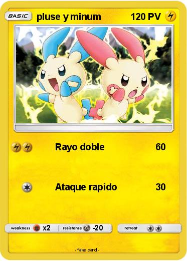 Pokemon pluse y minum
