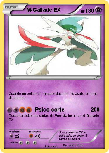 Pokemon M-Gallade EX