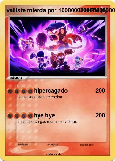 Pokemon vailiste mierda por 10000000000000000000000000000000