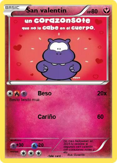 Pokemon San valentin