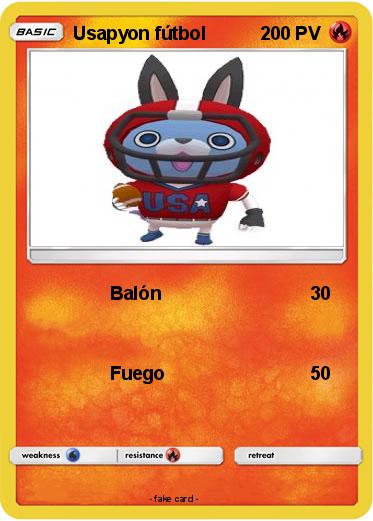 Pokemon Usapyon fútbol