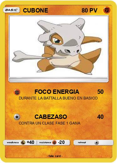 Pokemon CUBONE
