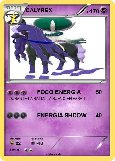 Pokemon CALYREX
