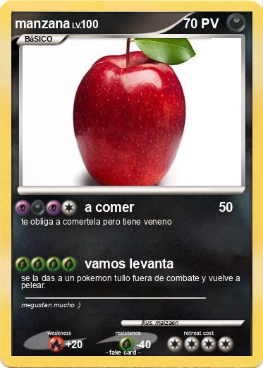 Pokemon manzana