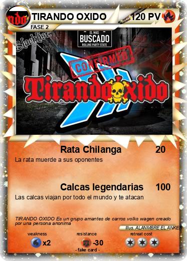 Pokemon TIRANDO OXIDO