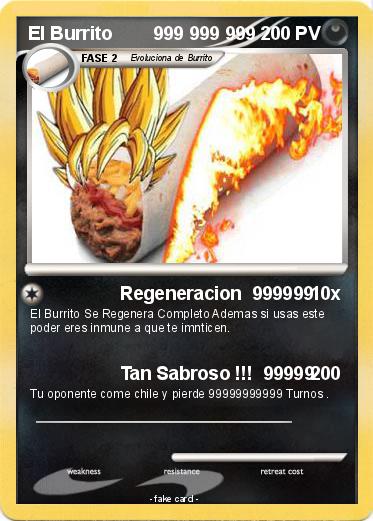 Pokemon El Burrito        999 999 999